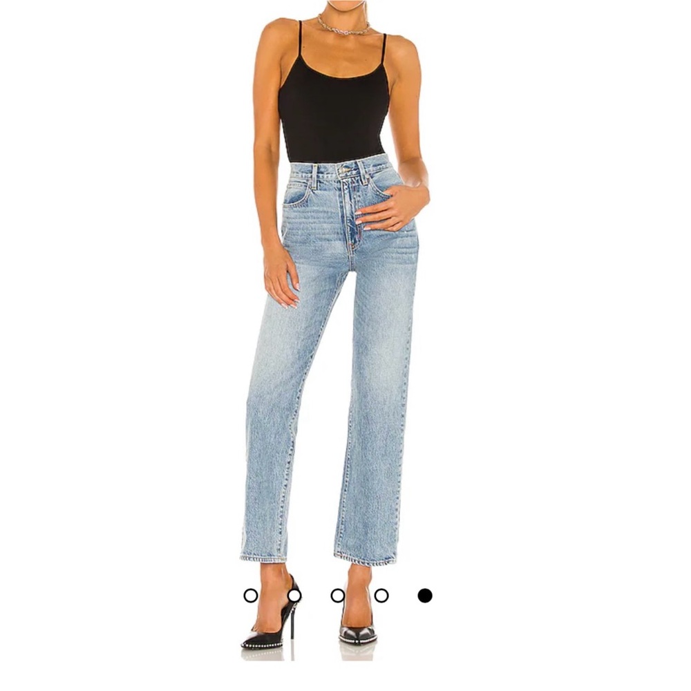 L'AGENCE Ford Spaghetti Tank Bodysuit in black, size XS - Picture 1 of 3